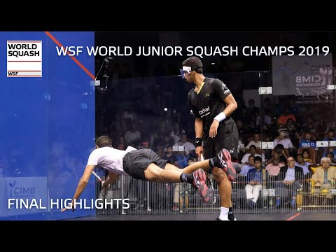Asal v El Sirty - WSF World Junior Squash Champs 2019 - Final Highlights