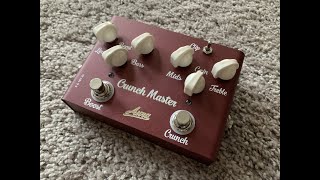 Video thumbnail for UNBIASED GEAR REVIEW - Aura Amps Crunch Master Overdrive and Boost Pedal by ArnoldPlaysGuitar