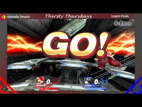 SHC Sultan (Bowser, Marth) vs Primal JFK (Yoshi) - LF