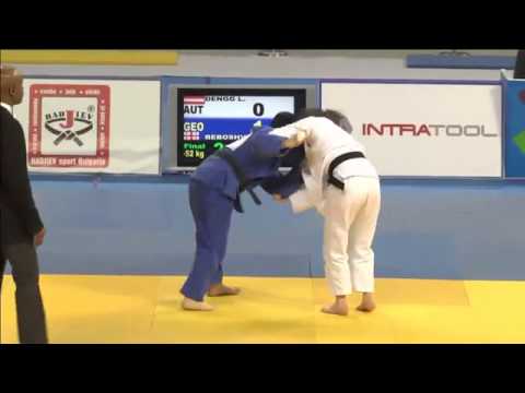 Cadet European Judo Championships - 2015 - DENGG, Lisa (AUT)-BEBOSHVILI, Mzia (GEO)