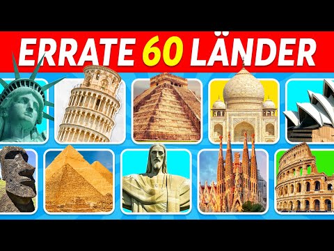 Errate das Land anhand seines Denkmals 📍 |  Geografie Quiz 🌎