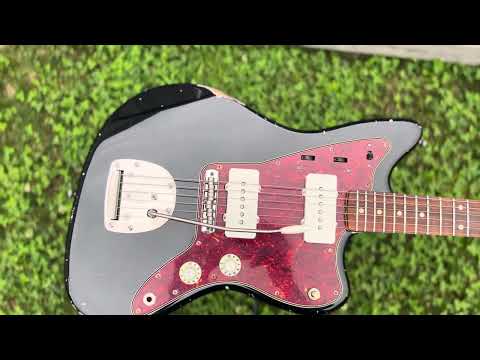 Relic Black JM w/Sunday Handwound pickups, Staytrem bridge, Mastery trem & Bloomdoom body