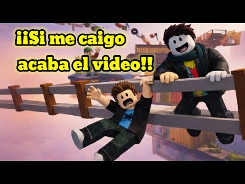 Si me caigo, ACABA el video | Only UP Roblox