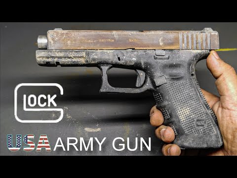 USA ARMY Pistol Glock 17 Gen 4 Restoration | Gun Restoration
