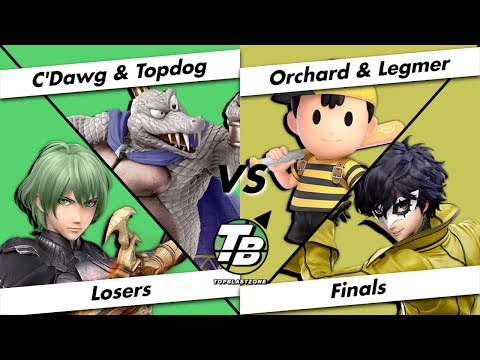 Top Blastzone 4 Losers Finals - Regal | C'Dawg & Topdog Vs. SLU | Orchard & Legmer - SSBU Doubles