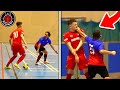 I Played in a PRO FUTSAL MATCH & I Got PUNCHED AGAIN?! (Football Skills & Goals)