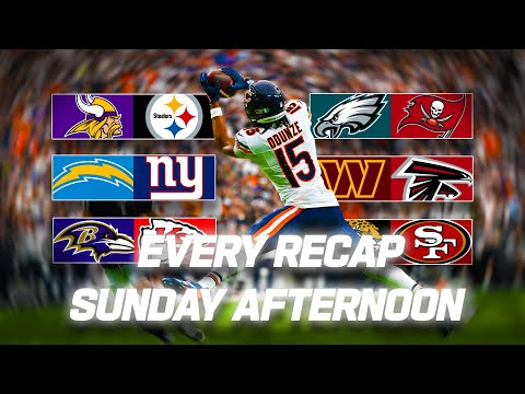 Every Recap from Sunday Afternoon | 2025 NFL Season Week 4