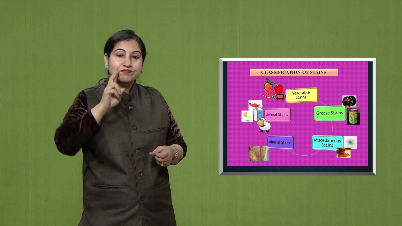 Home Science Lesson 9 Part 2 Care & Maintenance of Fabric