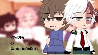 jinx reacts to kim dan as shoto todoroki || 1/2? || read desc