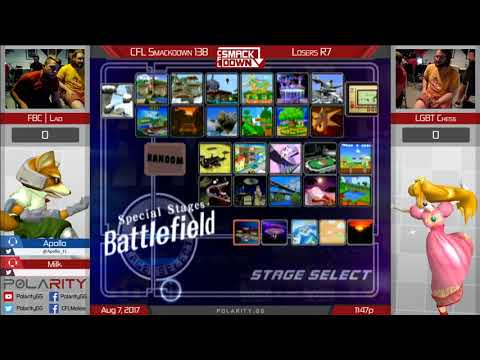 CFL Smackdown 138 Melee - FBC | Lad (Fox) vs LGBT Chess (Peach) - Losers R7