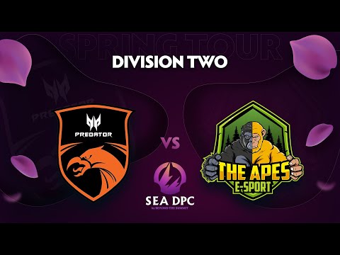 TNC vs The Apes E-Sport Game 1 - DPC SEA Div 2 Tour 2 w/ MLP & johnxfire