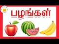 பழங்கள் - தமிழரசி | Learn Fruits Names in Tamil for kids and children - Tamilarasi