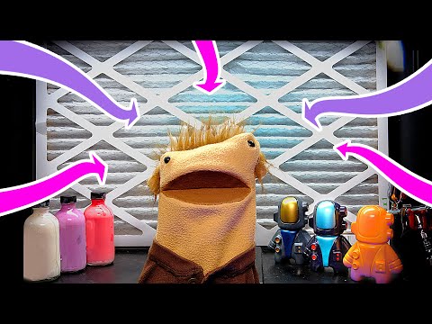 DIY airbrush SPRAY-BOOTH from STORAGE CONTAINER!