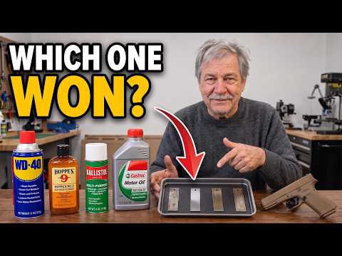 I Tested WD-40, Hoppe's, Ballistol \u0026 Motor Oil On Guns — A Clear Winner!
