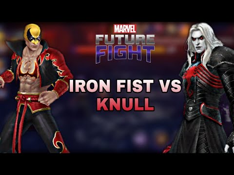 IRON FIST VS KNULL STAGE 5 || Marvel future fight