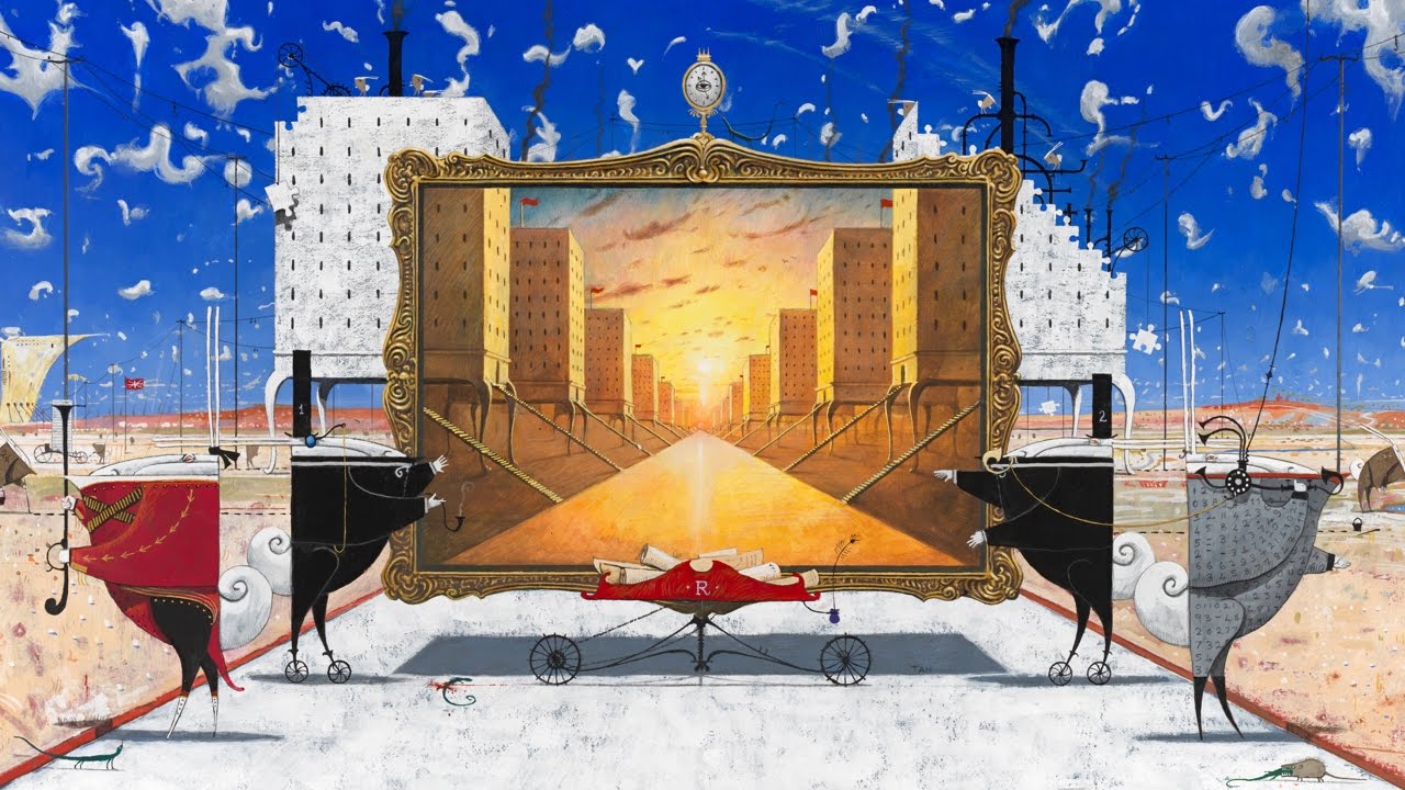 Illustration as a writing process Shaun Tan NGV