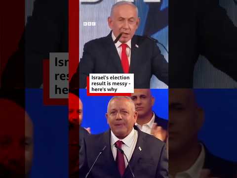 Why Israel's election result is messy. #Netanyahu #Eisenkot #Israel #BBCNews