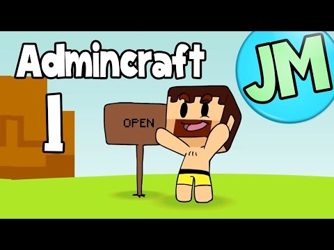 Admincraft 1 (Minecraft parody) - Jaxamoto