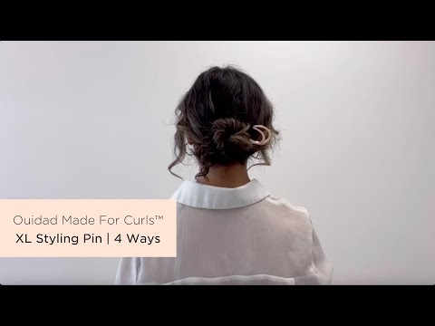 Ouidad Made for Curls™ XL Styling Pin | Styled 4 Ways