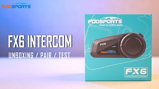 FODSPORTS FX6 Bluetooth Intercom Review, BEST BUDGET Under $90