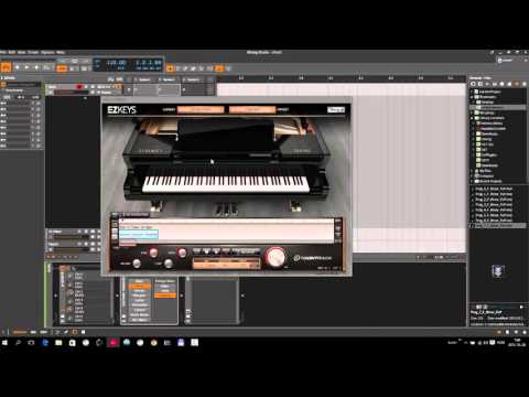 Bitwig a possible workflow with chords (Push, Nora, EZkey, J74 Progressive)