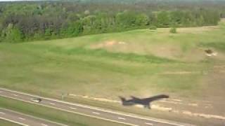 preview picture of video 'LANDING AT JACKSON, MS Continental Express EMB145  from IAH'
