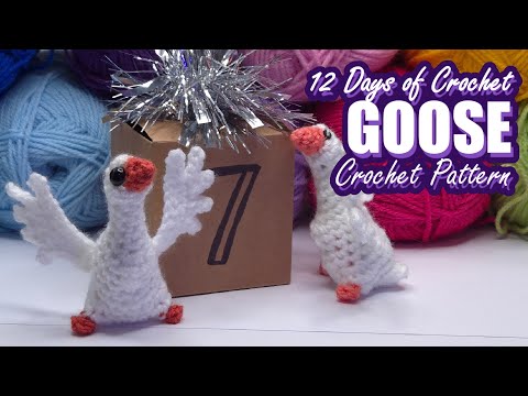 What a fowl day [12 Days of Crochet Patterns Day 7]