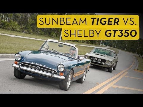 Shelby Mustang GT350 vs Sunbeam Tiger: Behind the Wheel