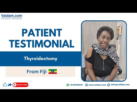 Successful Thyroid Cancer Treatment in India | Patient from Fiji