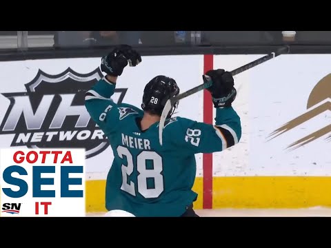 GOTTA SEE IT: Timo Meier Scores Fifth Goal Of Game With Filthy Toe-Drag Snipe