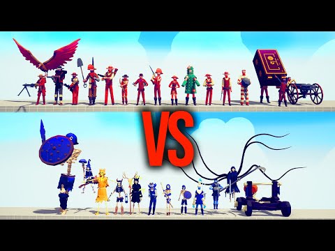 WILD WEST TEAM vs SPOOKY TEAM Part1 #88 | TABS - Totally Accurate Battle Simulator