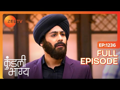 Sameer क्यों बना सरदार? | Kundali Bhagya | Full Ep 1236 | Zee TV | 6 May 2022