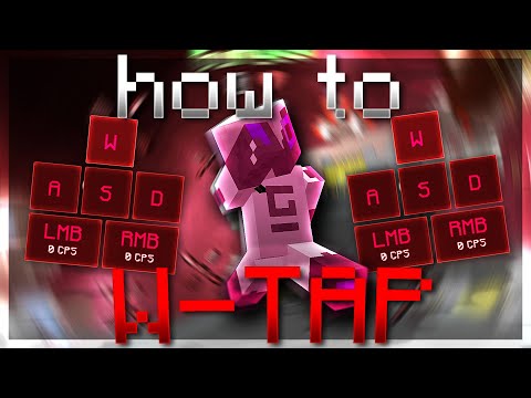 How to W-TAP in Minecraft! (PvP Tutorial)
