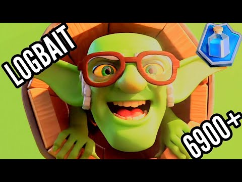 LOGBAIT Push 6900+        (CLASH ROYALE GAMEPLAY)