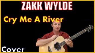 Cry Me A River Zakk Wylde  Cover
