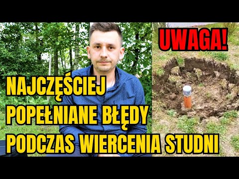 THE MOST COMMON MISTAKES MADE WHEN MANUALLY DRILLING A WELL - FREE WATER - HOW TO MAKE A WELL