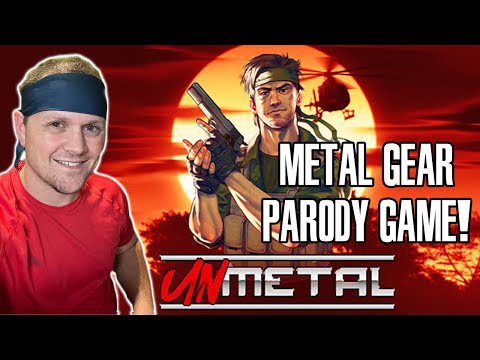 UnMetal - Blind Playthrough (PS4/PS5) | Metal Gear Parody Game! - Part 1