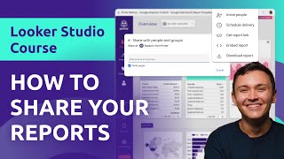 How to share Data Studio reports