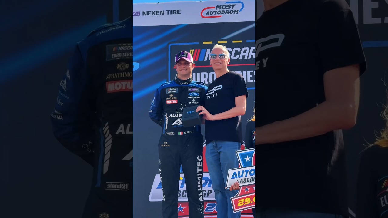 Gianmarco Ercoli had a few words to say after the race. 🏁