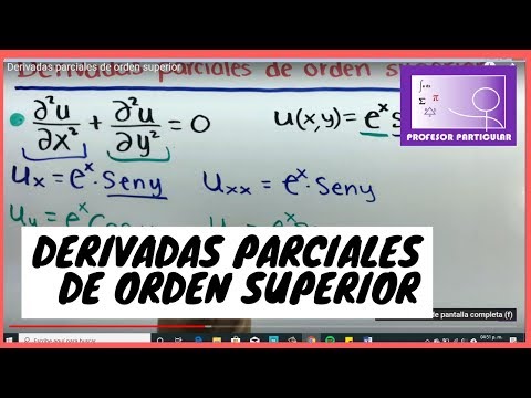 Derivadas parciales de orden superior || Cálculo Multivariable