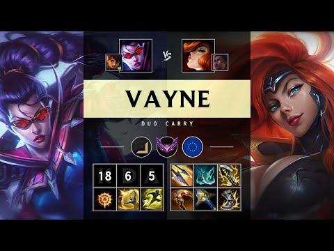 Vayne ADC vs Miss Fortune - EUW Master Patch 25.11