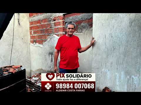 Ação solidária em prol do Luiz pintor de Araguanã MA Nos ajude faça parte dessa corrente do bem 