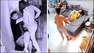 CÂMERAS de SEGURANÇA FLAGRAM Algo Que Ninguém Deveria VER