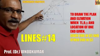 Download Lagu Projection of Lines - 14, Line inclined to both HP and VP by Prof.Vinodkumar Thumbnail