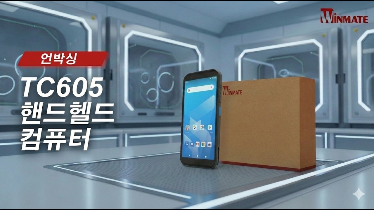 Winmate TC605 언박싱: 최고의 6인치 러기드 핸드헬드 컴퓨터