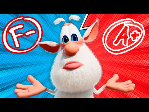 Booba ✍️ İyi ve kötü okul notları 😧 Çocuklar için komik karikatürler - BOOBA ToonsTV