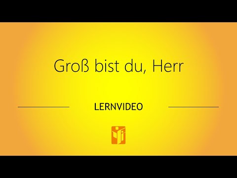Lobpreislied mit Akkorden - "Groß bist du, Herr" - FCG Zwickau | Glaubenszentrum