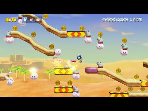 full automatic run level by unäD 🍄 Super Mario Maker 2 #anh