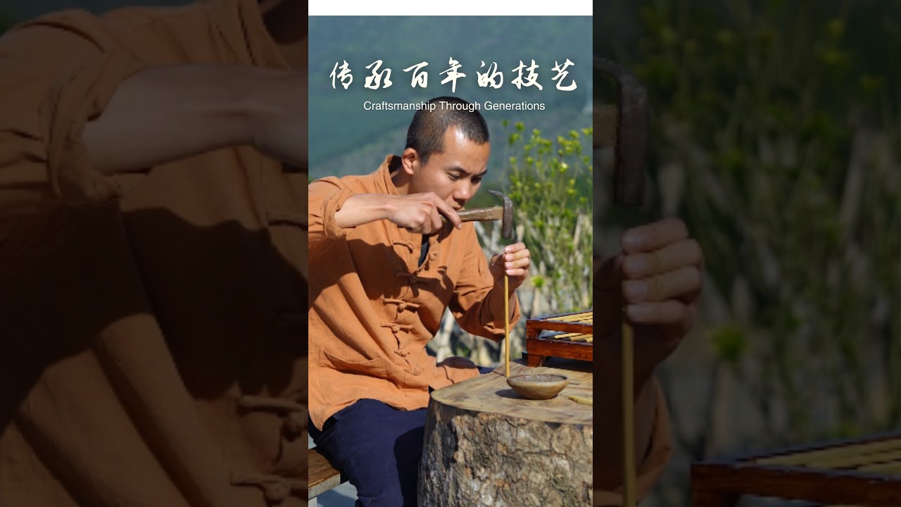 Ancient Chinese Technique You've Never Seen : Wooden Lingzhi, Bamboo Incense & Lacquered Chopsticks