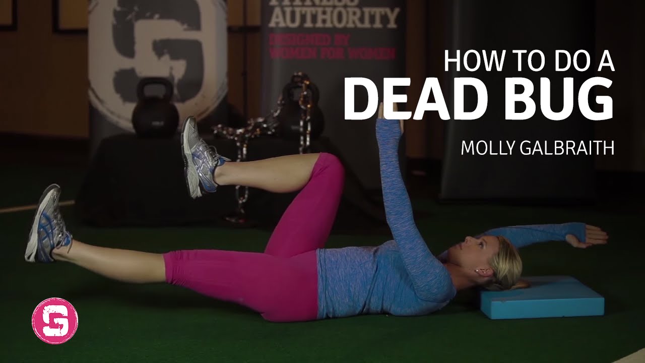 Dead Bug How To Do This Challenging Core Exercise - YouTube